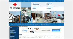 Desktop Screenshot of hospitalsanjuandediosguatemala.com